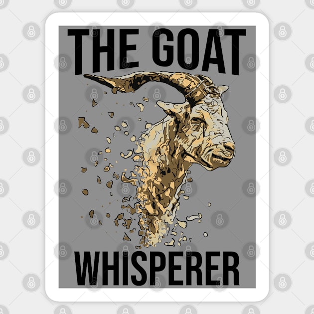 The Goat Whisperer Sticker by ardp13